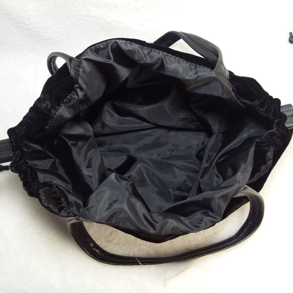 NEW VICTORIA'S SECRET Crushed Velvet Handbag Tote - Picture 3 of 5